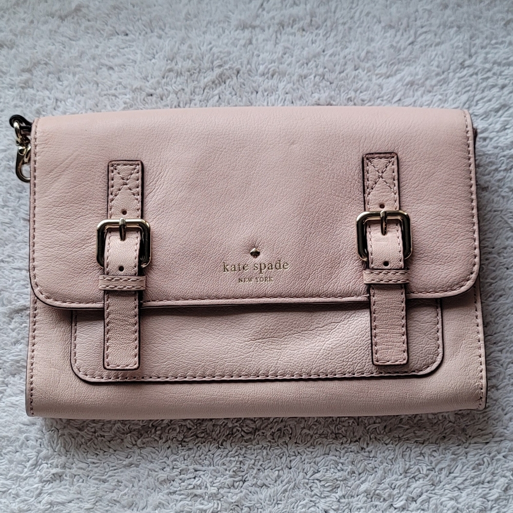 Kate spade pink Allen street Neil crossbody